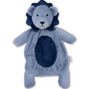 Bella Tunno Big Buddy Leo Lion Blue Lovey Soother Blankie Soft Easy Carry NWT